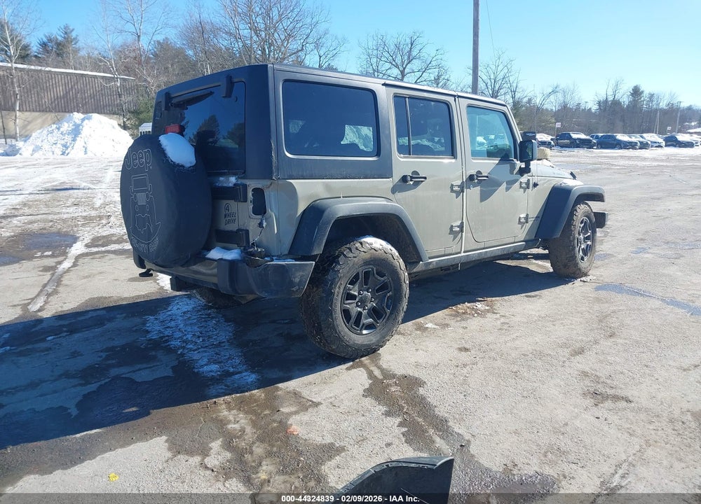 2018 JEEP WRANGLER JK UNLIMITED WILLY WHEELER W 4X4 VIN: 1C4BJWDG5JL867233