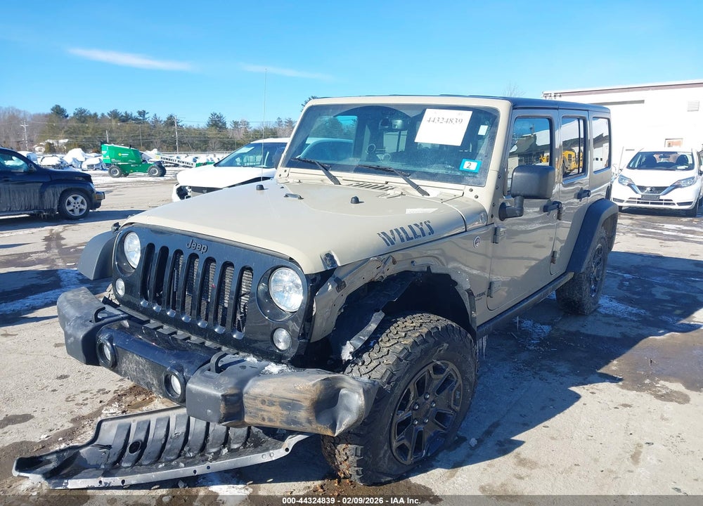 2018 JEEP WRANGLER JK UNLIMITED WILLY WHEELER W 4X4 VIN: 1C4BJWDG5JL867233