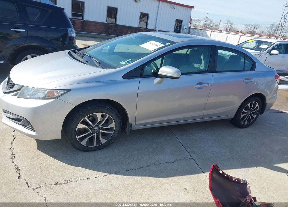 2014 HONDA CIVIC EX VIN: 19XFB2F81EE045086
