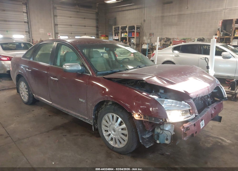 2008 MERCURY SABLE VIN: 1MEHM40W68G626365