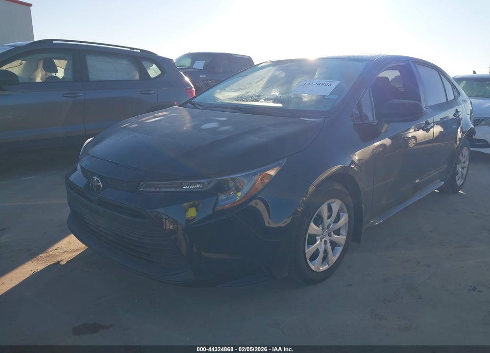 2025 TOYOTA COROLLA LE VIN: 5YFB4MDE7SP239418