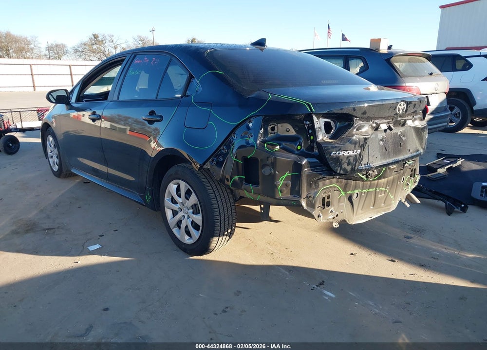 2025 TOYOTA COROLLA LE VIN: 5YFB4MDE7SP239418