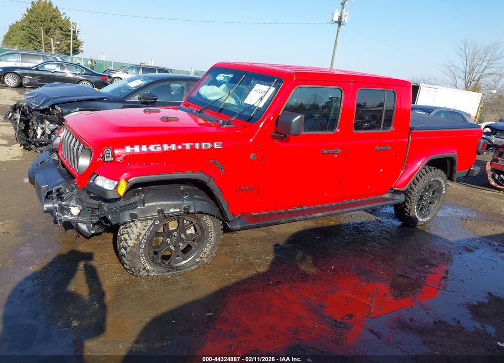2025 JEEP GLADIATOR HIGH TIDE VIN: 1C6PJTAG0SL550638