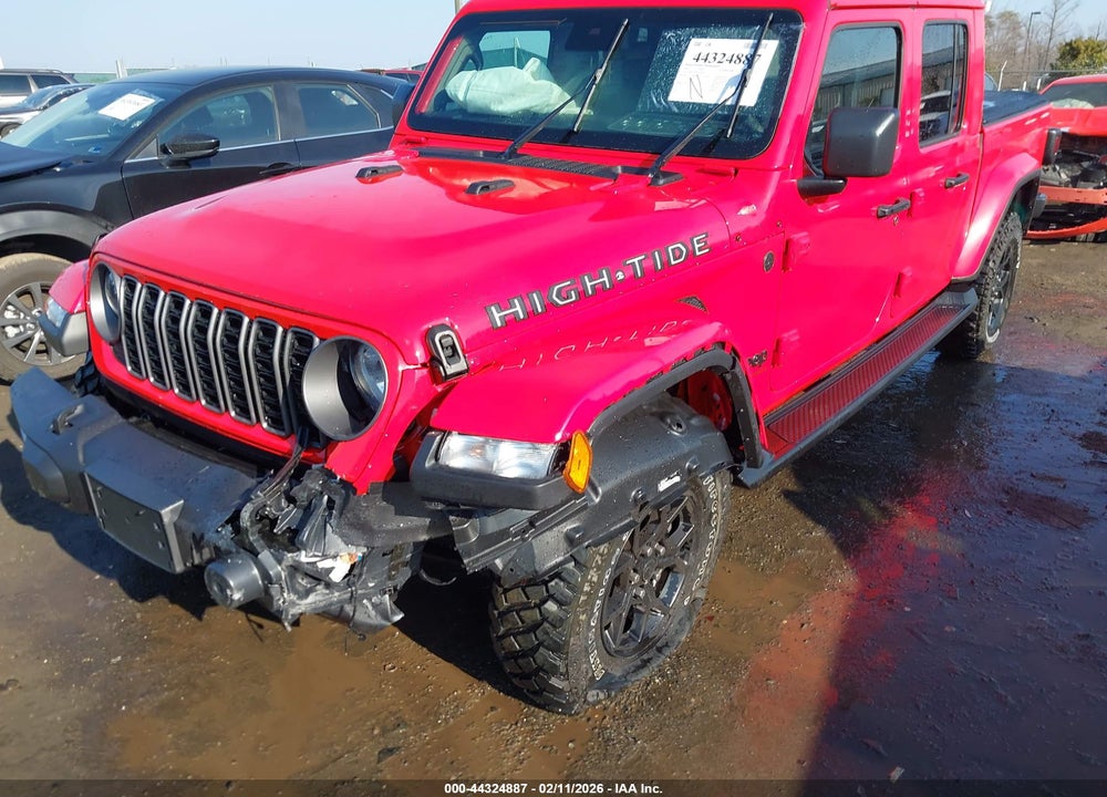 2025 JEEP GLADIATOR HIGH TIDE VIN: 1C6PJTAG0SL550638