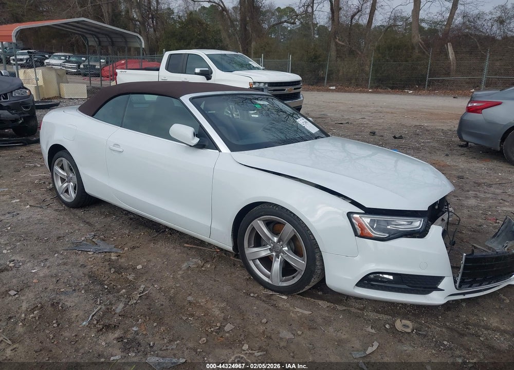 2014 AUDI A5 2.0T PREMIUM VIN: WAULFAFHXEN003557