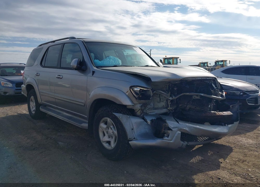 2002 TOYOTA SEQUOIA SR5 V8 VIN: 5TDZT34A12S126791