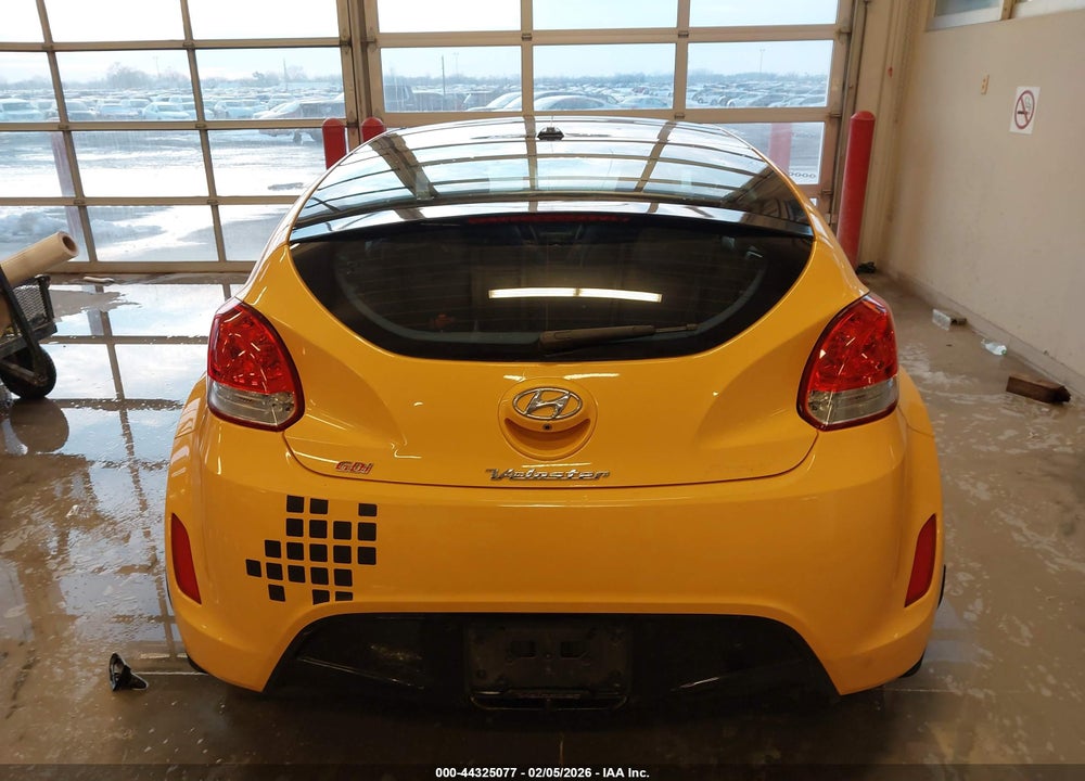 2017 HYUNDAI VELOSTER VALUE EDITION VIN: KMHTC6AD5HU320567