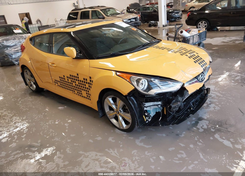2017 HYUNDAI VELOSTER VALUE EDITION VIN: KMHTC6AD5HU320567