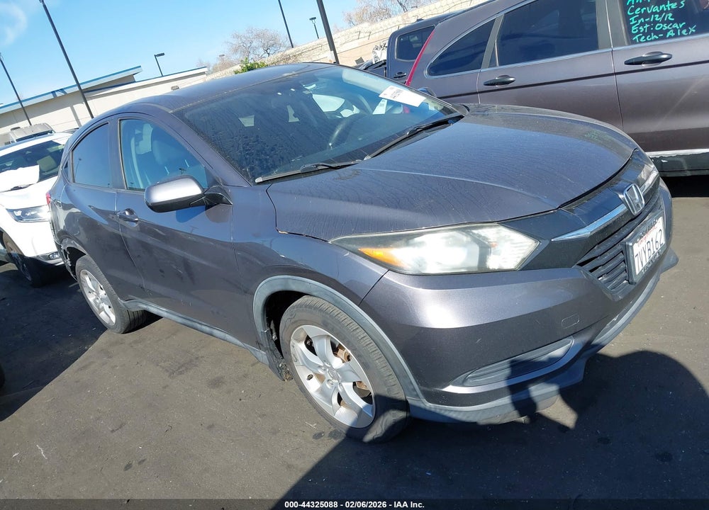 2016 HONDA HR-V LX VIN: 3CZRU5G38GM732144