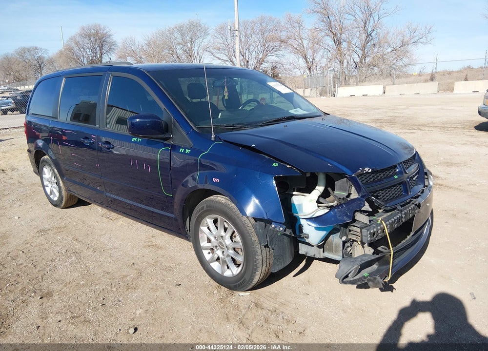 2013 DODGE GRAND CARAVAN R/T VIN: 2C4RDGEG3DR533837