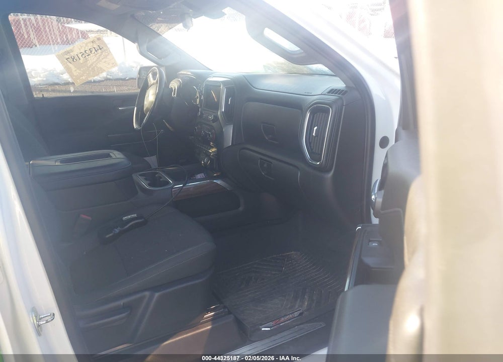 2020 CHEVROLET SILVERADO 1500 4WD  SHORT BED RST VIN: 3GCUYEED6LG436287