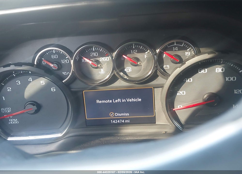2020 CHEVROLET SILVERADO 1500 4WD  SHORT BED RST VIN: 3GCUYEED6LG436287