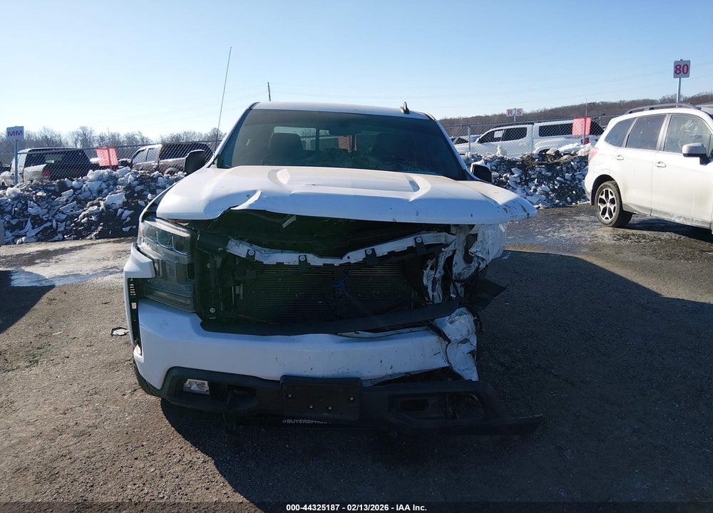 2020 CHEVROLET SILVERADO 1500 4WD  SHORT BED RST VIN: 3GCUYEED6LG436287