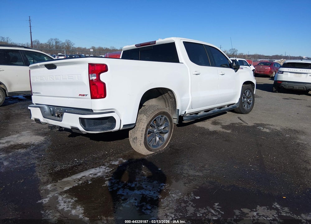 2020 CHEVROLET SILVERADO 1500 4WD  SHORT BED RST VIN: 3GCUYEED6LG436287