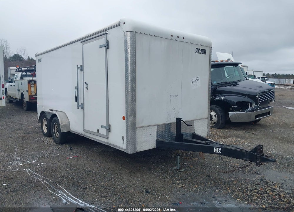 2021 CARMATE 16' TRAILER VIN: 5A3C716DXML002892