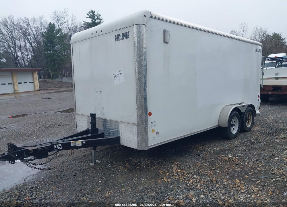 2021 CARMATE 16' TRAILER VIN: 5A3C716DXML002892