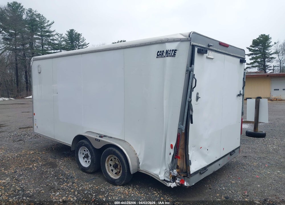 2021 CARMATE 16' TRAILER VIN: 5A3C716DXML002892