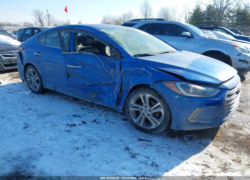 2017 HYUNDAI ELANTRA LIMITED VIN: KMHD84LF2HU225599