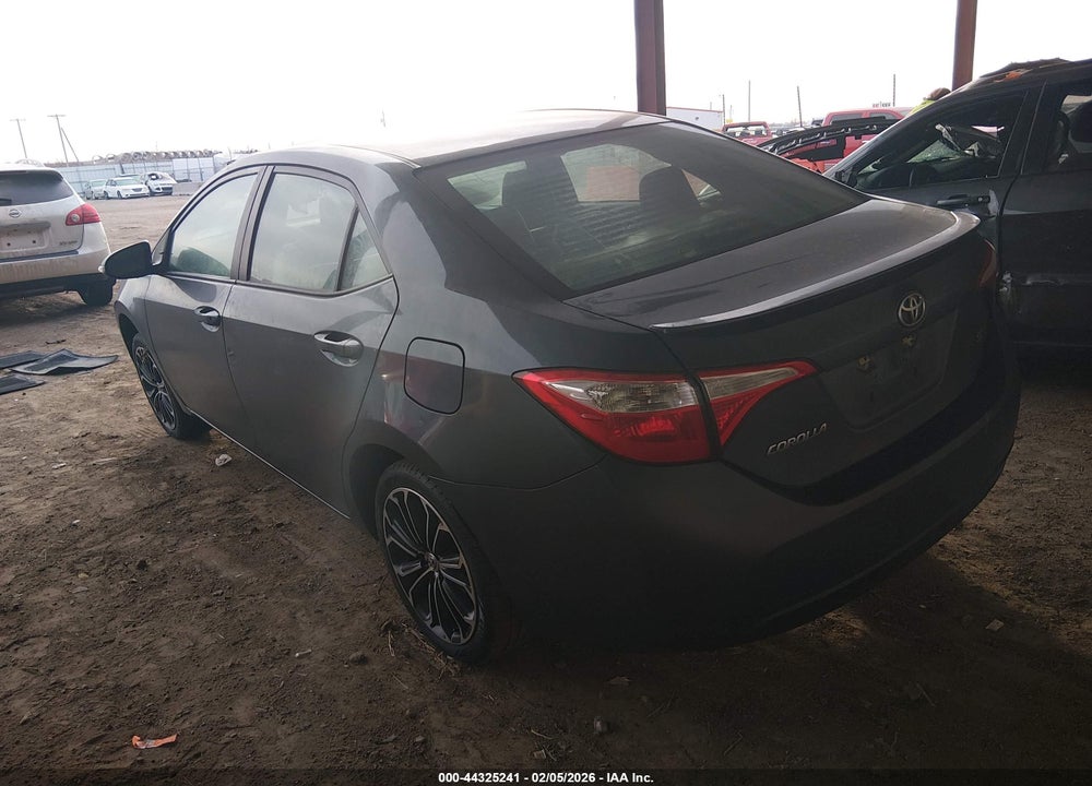 2016 TOYOTA COROLLA S PLUS VIN: 5YFBURHE1GP561664