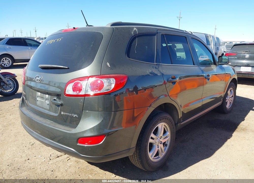 2011 HYUNDAI SANTA FE GLS VIN: 5XYZG3AB4BG059523