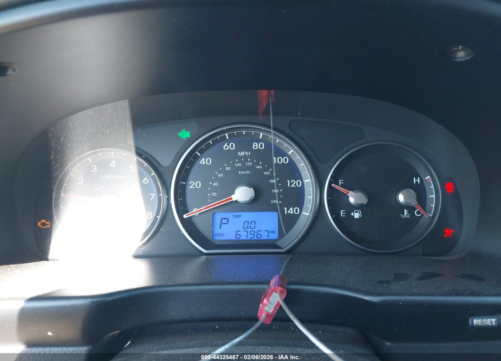 2011 HYUNDAI SANTA FE GLS VIN: 5XYZG3AB4BG059523