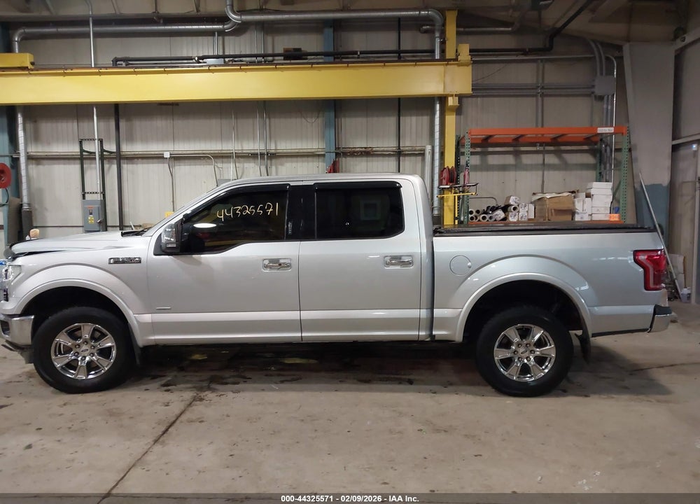 2017 FORD F-150 LARIAT VIN: 1FTEW1EG1HFB71624