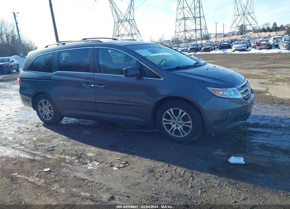 2013 HONDA ODYSSEY EX-L VIN: 5FNRL5H62DB072068