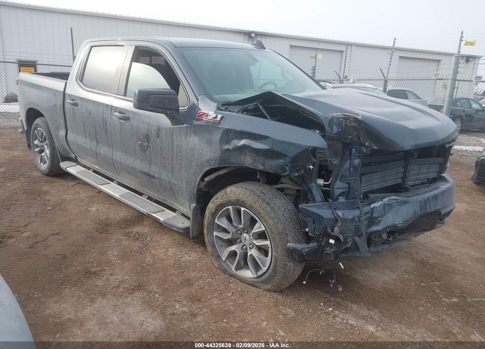2021 CHEVROLET SILVERADO 1500 4WD  SHORT BED RST VIN: 1GCUYEED8MZ348620