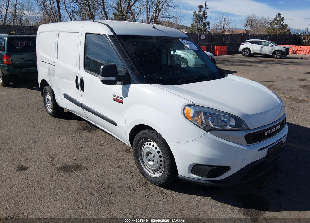2022 RAM PROMASTER CITY CARGO VAN VIN: ZFBHRFAB1N6Y27797