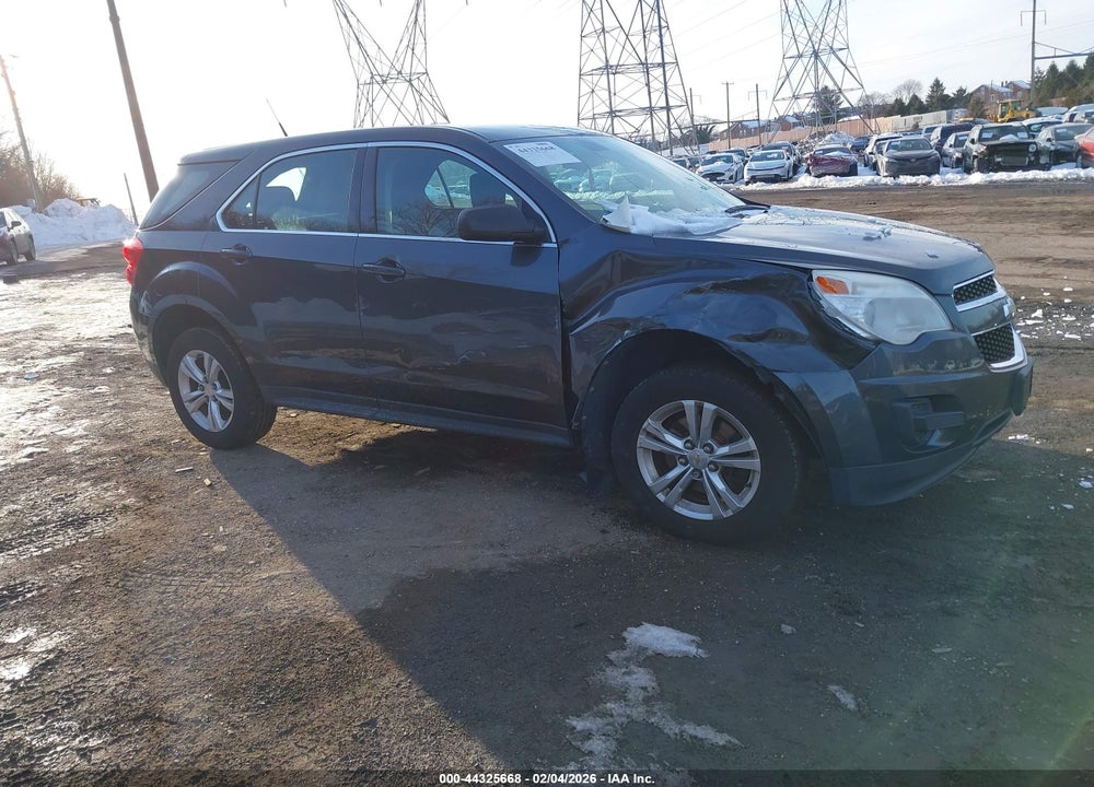 2011 CHEVROLET EQUINOX LS VIN: 2GNALBEC8B1151421