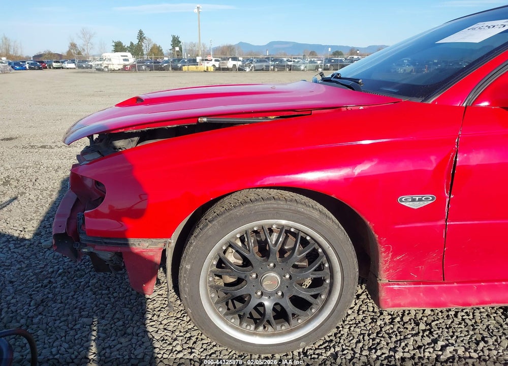 2004 PONTIAC GTO VIN: 6G2VX12G84L241687