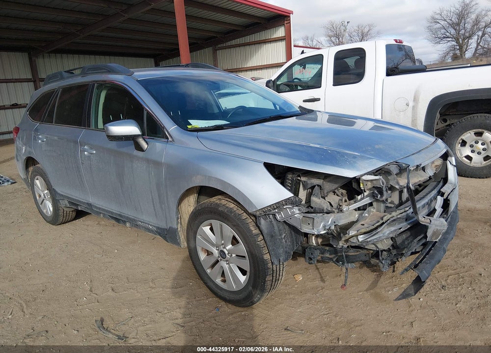 2016 SUBARU OUTBACK 2.5I PREMIUM VIN: 4S4BSACC1G3339028