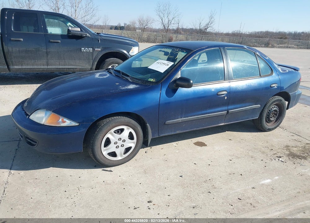 2002 CHEVROLET CAVALIER LS VIN: 1G1JF524127256862