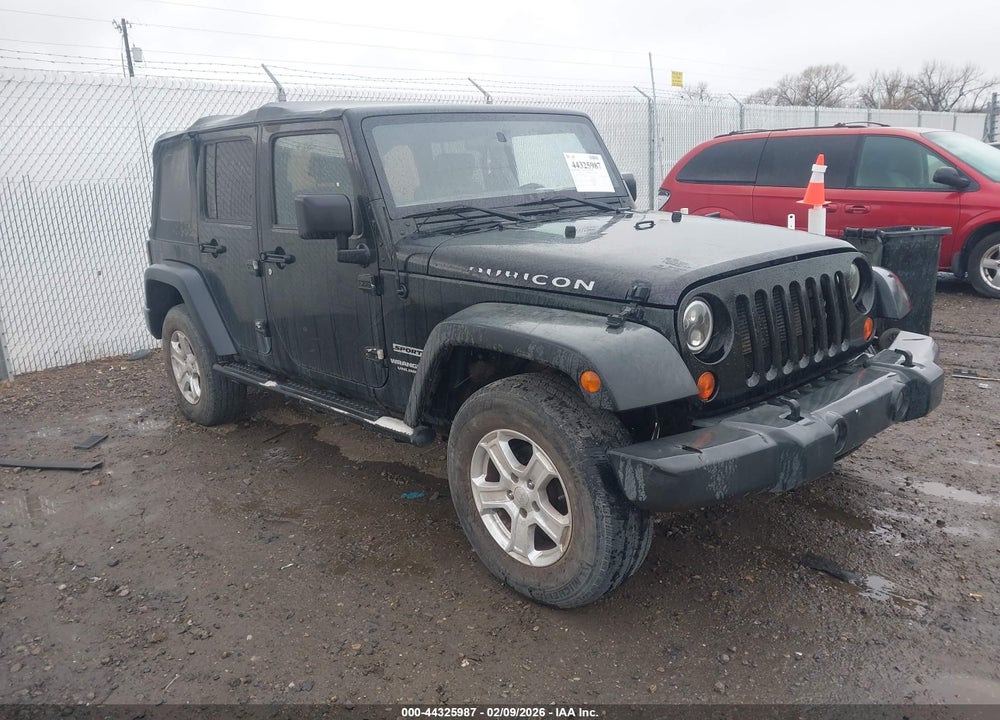 2012 JEEP WRANGLER UNLIMITED SPORT VIN: 1C4BJWDG6CL252628