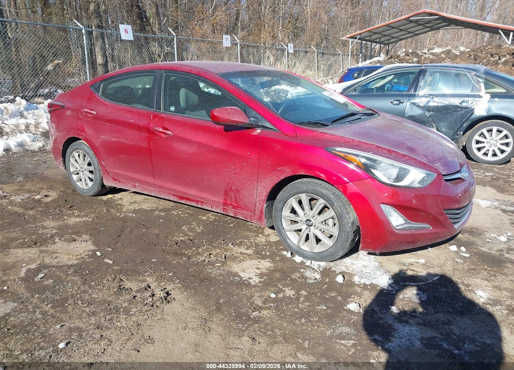 2015 HYUNDAI ELANTRA SE VIN: 5NPDH4AE7FH605687