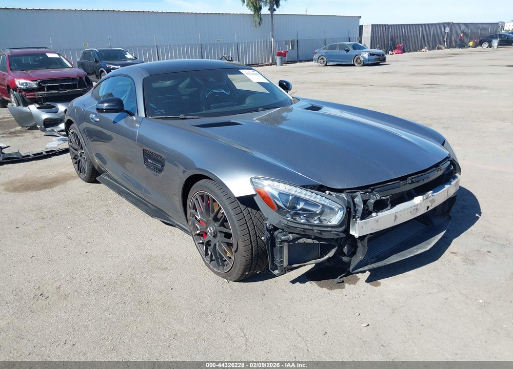 2016 MERCEDES-BENZ GT S AMG VIN: WDDYJ7JA3GA009334