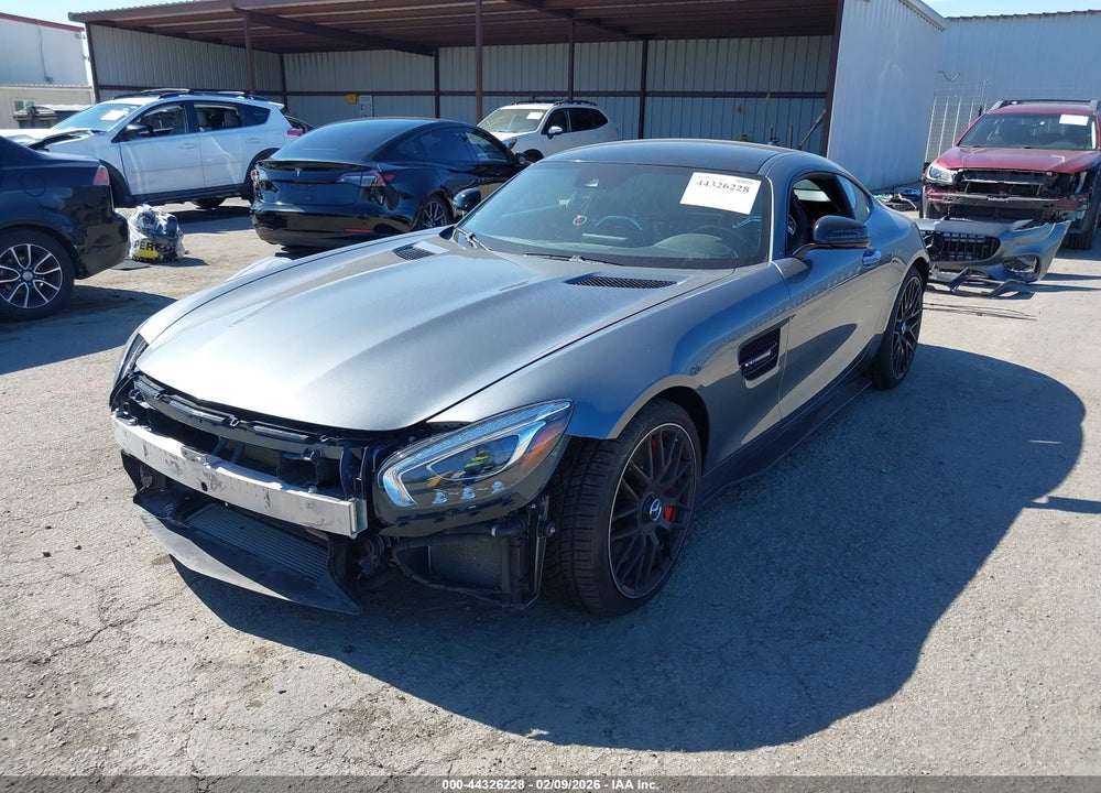 2016 MERCEDES-BENZ GT S AMG VIN: WDDYJ7JA3GA009334