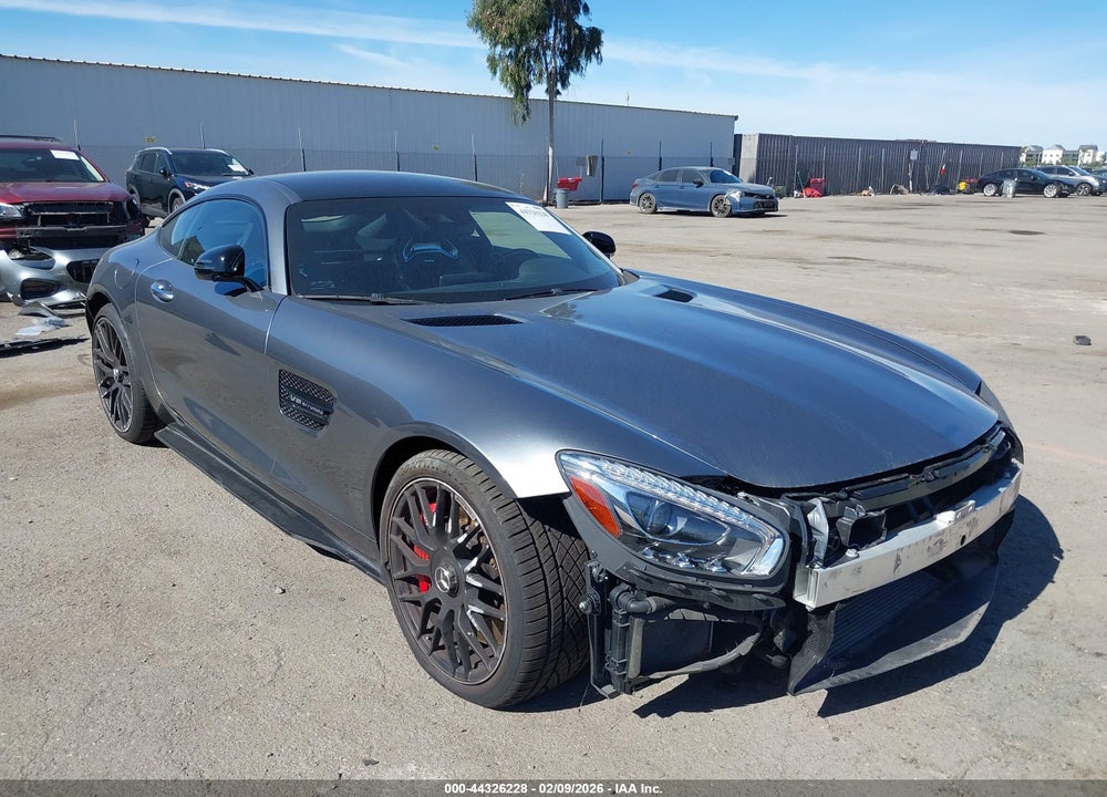 2016 MERCEDES-BENZ GT S AMG VIN: WDDYJ7JA3GA009334