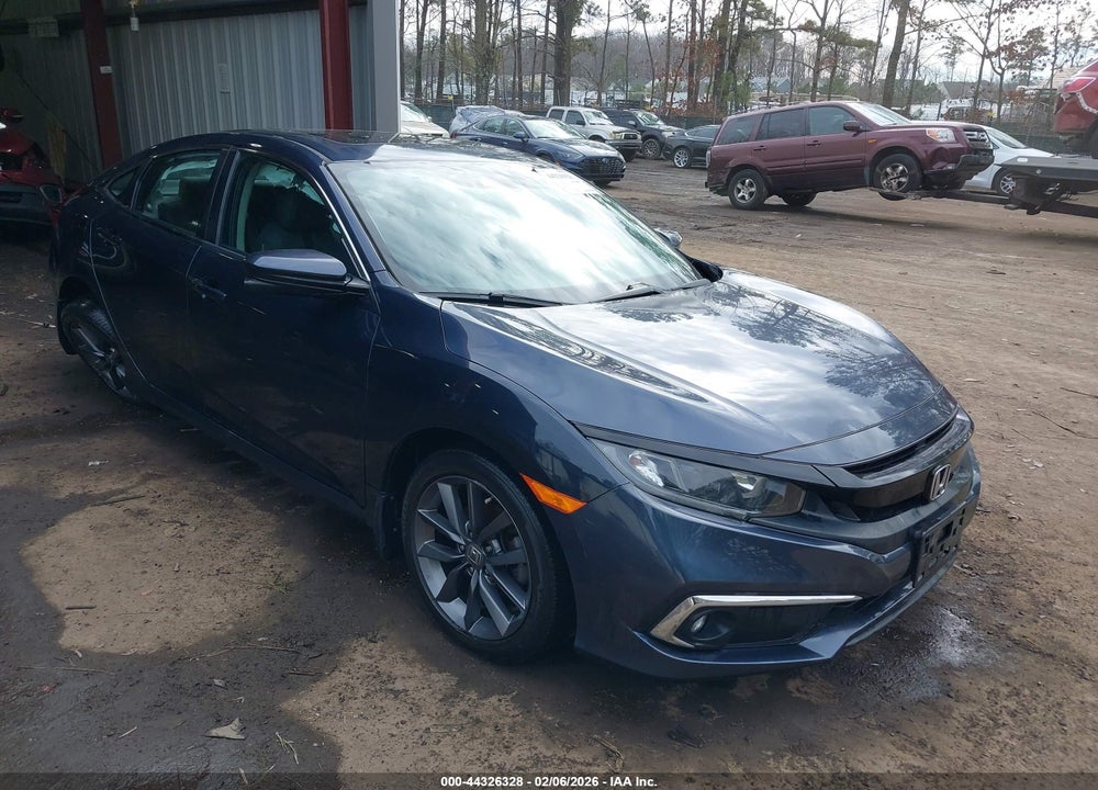 2021 HONDA CIVIC EX-L VIN: 2HGFC1F78MH706356