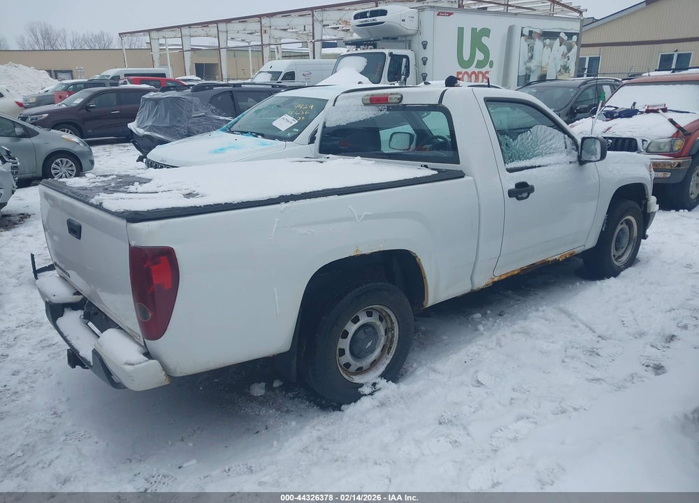 2012 CHEVROLET COLORADO WORK TRUCK VIN: 1GCCSBF90C8163259