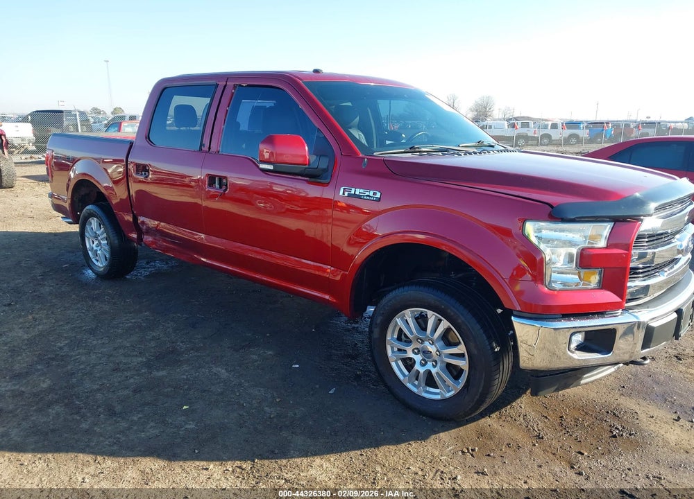 2017 FORD F-150 LARIAT VIN: 1FTEW1EFXHFA57371