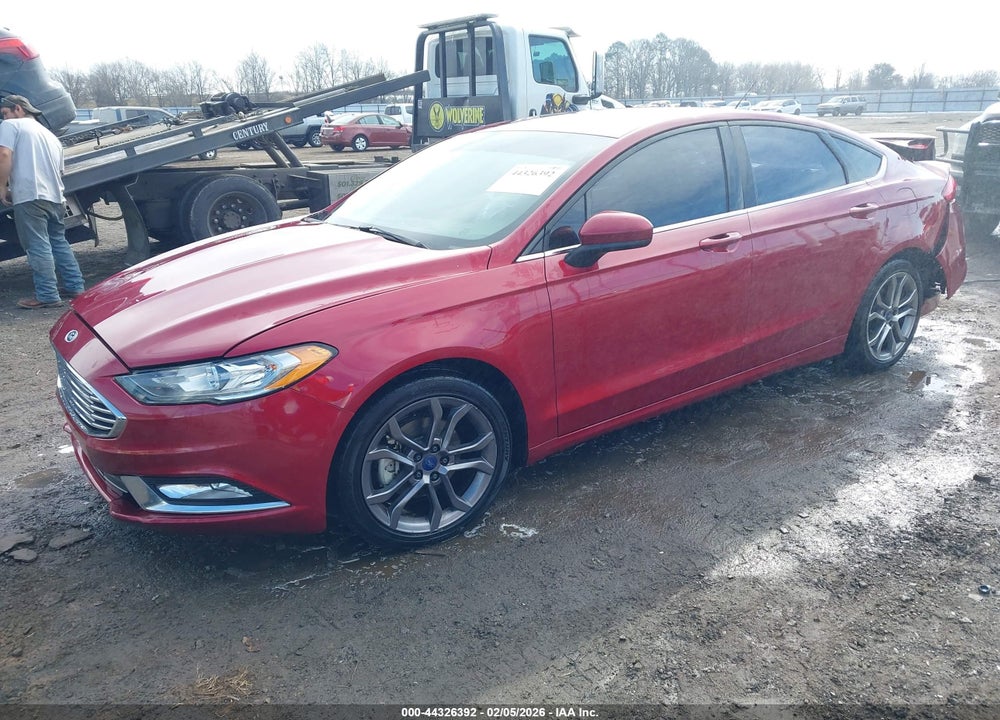 2017 FORD FUSION SE VIN: 3FA6P0H75HR411032