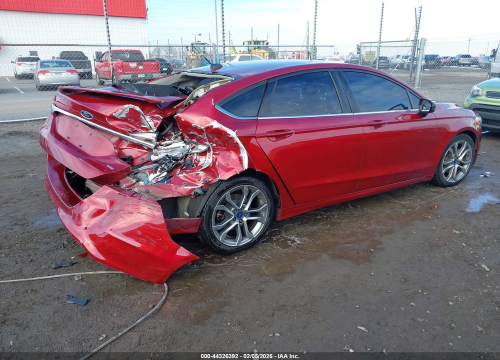 2017 FORD FUSION SE VIN: 3FA6P0H75HR411032