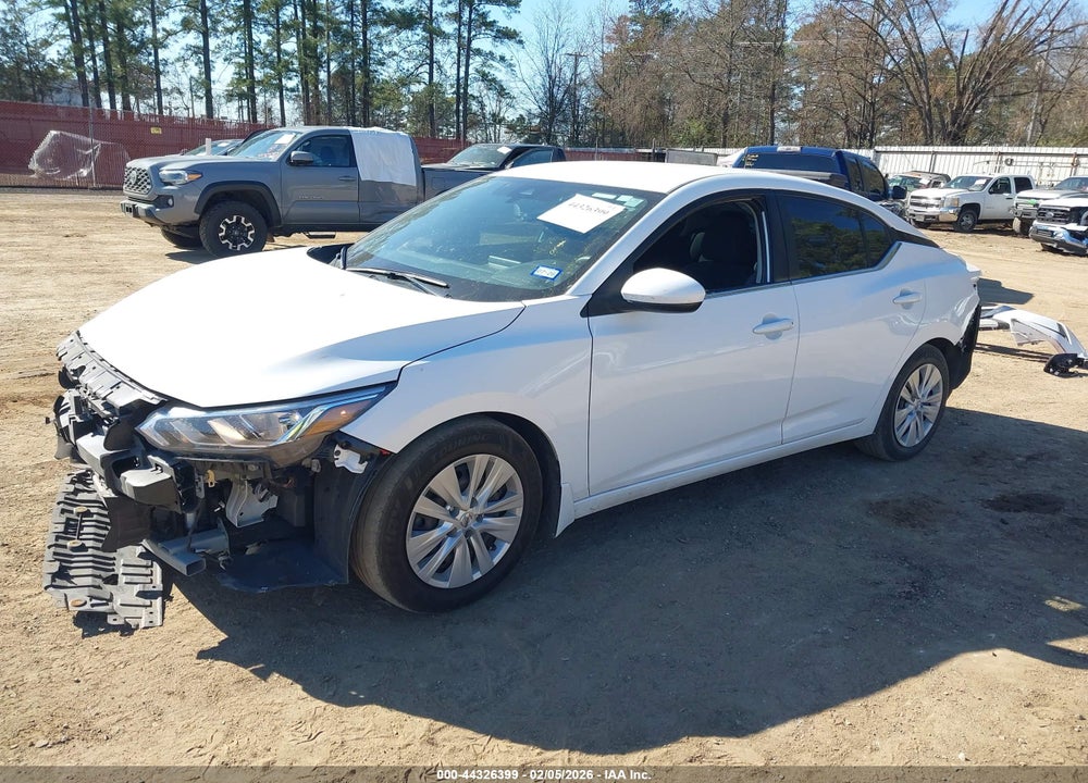 2022 NISSAN SENTRA S XTRONIC CVT VIN: 3N1AB8BV0NY280914