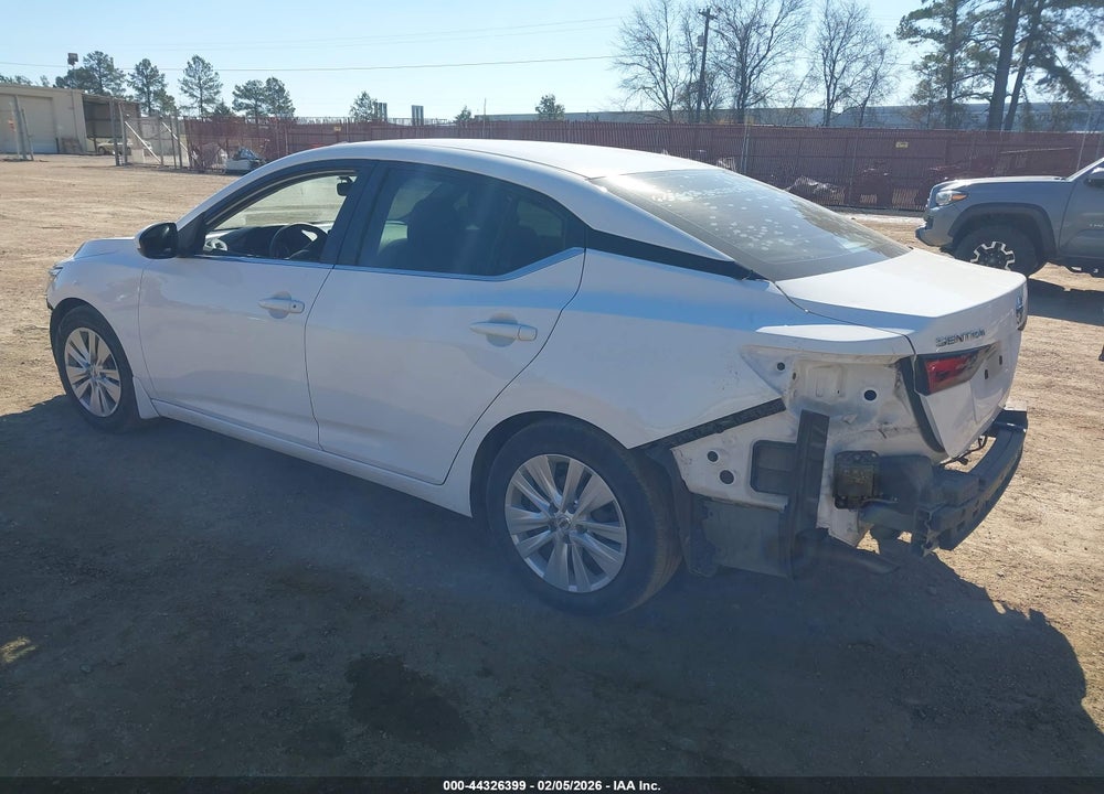 2022 NISSAN SENTRA S XTRONIC CVT VIN: 3N1AB8BV0NY280914