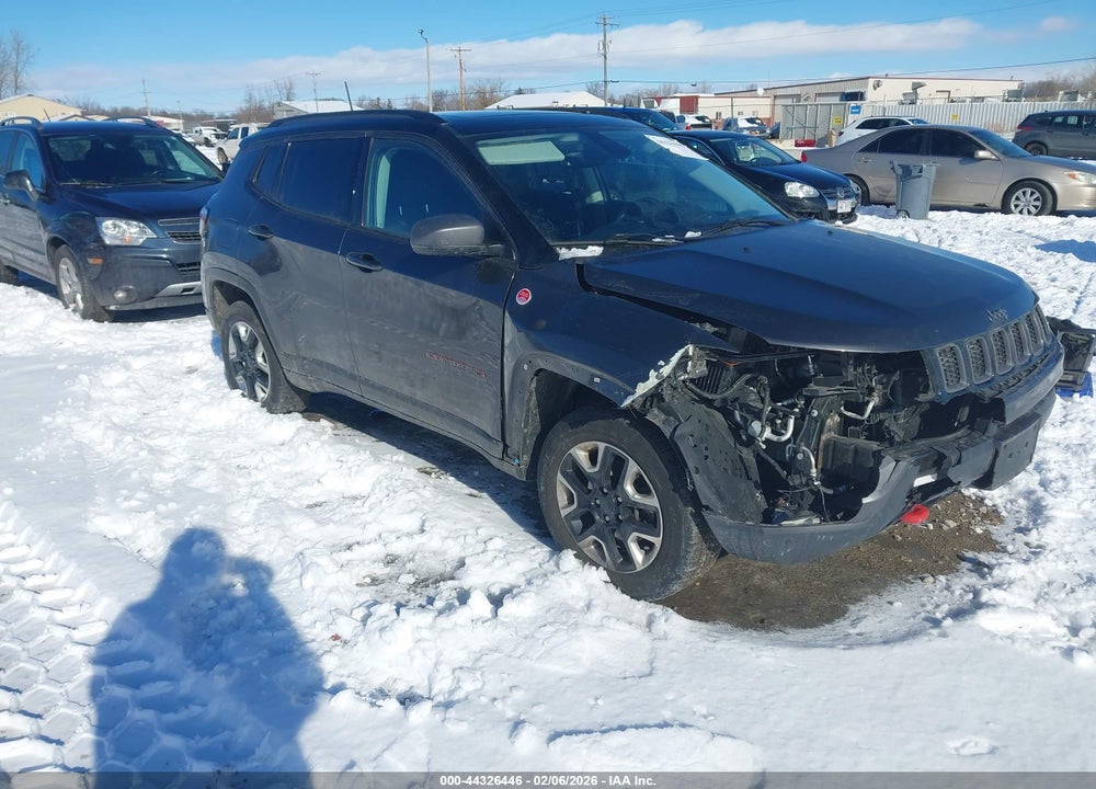 2017 JEEP NEW COMPASS TRAILHAWK 4X4 VIN: 3C4NJDDBXHT681904