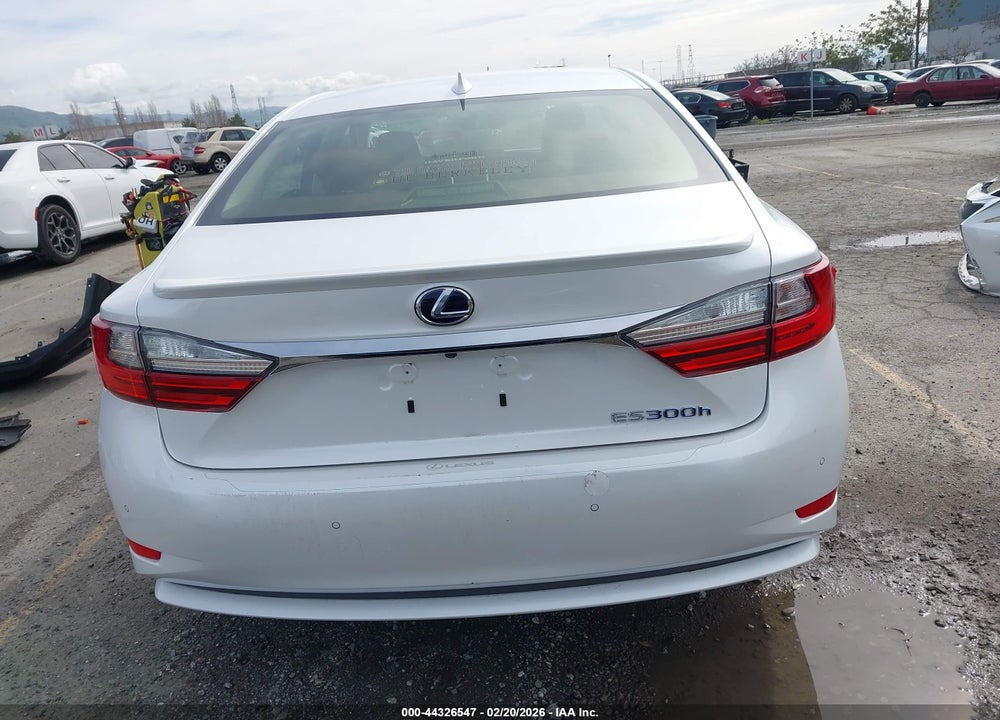 2016 LEXUS ES 300H VIN: JTHBW1GG6G2101153