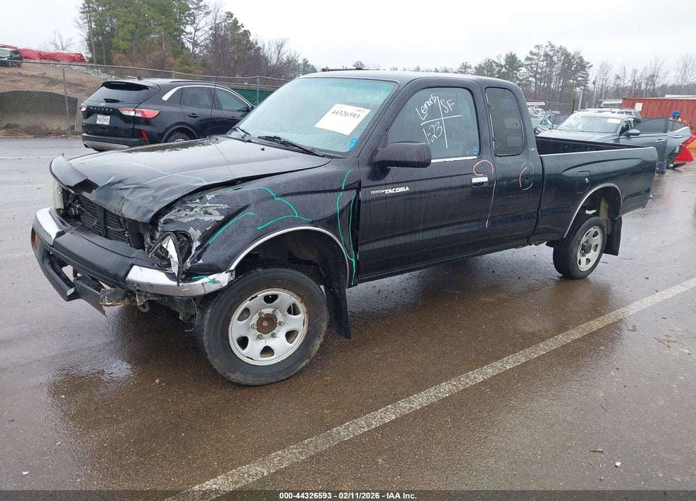 2000 TOYOTA TACOMA PRERUNNER VIN: 4TASM92N3YZ614845