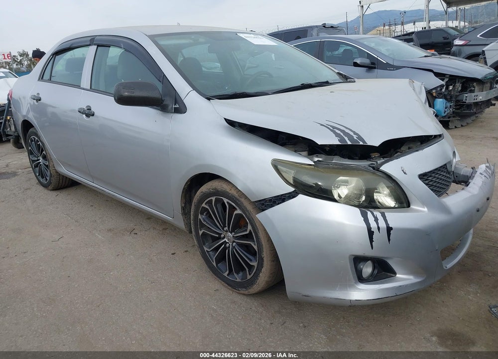 2009 TOYOTA COROLLA LE VIN: 2T1BU40E99C109561