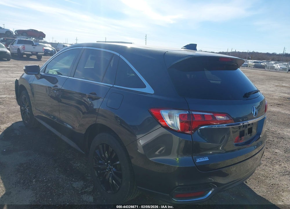 2016 ACURA RDX TECHNOLOGY   WATCH PLUS PACKAGES/TECHNOLOGY PACKAGE VIN: 5J8TB3H52GL002237